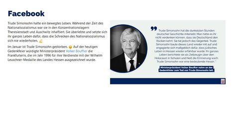 Facebook-Post vom 04. Mai 2022