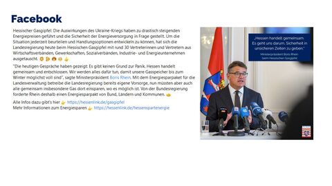 Facebook-Post von Mittwoch, 10. August 2022 um 15:02