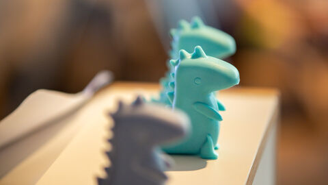Drei sehr putzige Dino Figuren