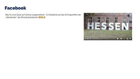 Facebook-Post vom 19. September 2022