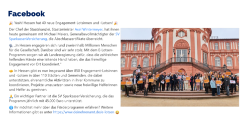 Facebook-Post von Samstag, 12. November 2022 um 15:53