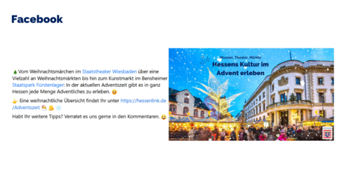 Facebook-Post von Donnerstag, 8. Dezember 2022 um 15:33