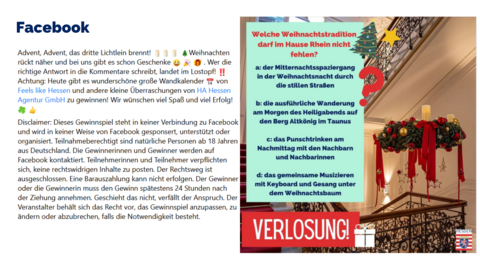 Facebook-Post von Sonntag, 11. Dezember 2022 um 09:36