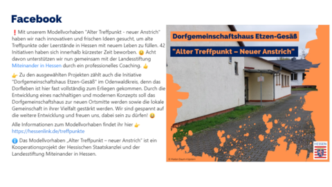 Facebook-Post von Samstag, 28. Januar 2023 um 08:01