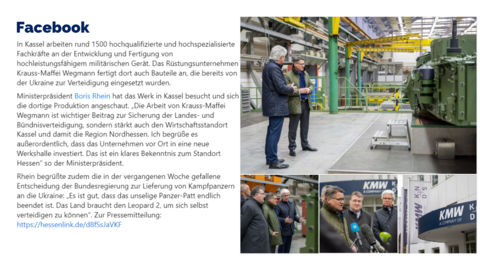 Facebook-Post von Dienstag, 31. Januar 2023 um 14:11