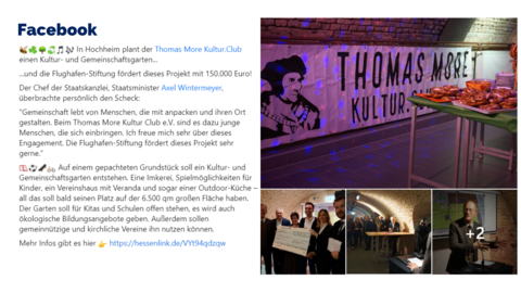 Facebook-Post von Mittwoch, 1. Februar 2023 um 13:38