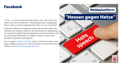 Facebook-Post von Montag, 6. Februar 2023 um 07:51