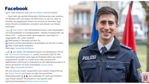 Facebook-Post von Freitag, 10. Februar 2023 um 14:50