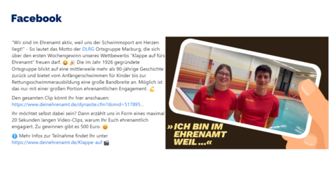 Facebook-Post von Sonntag, 12. März 2023 um 08:21