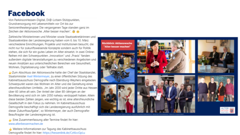 Facebook-Post von Sonntag, 12. März 2023 um 13:04