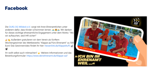 Facebook-Post von Sonntag, 2. April 2023 um 15:01