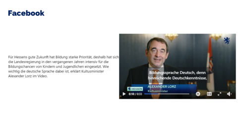 Facebook-Post vom 29.04.2023