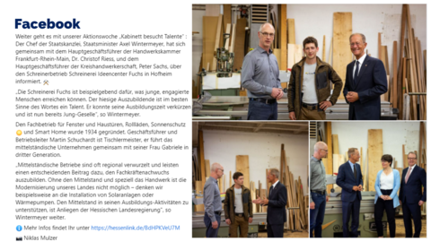 Facebook-Post vom 05.05.2023