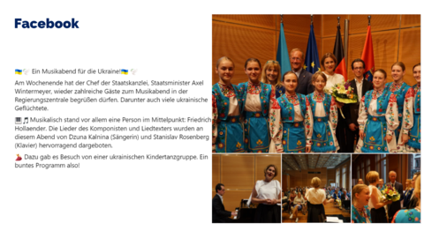 Facebook-Post vom 09.05.2023