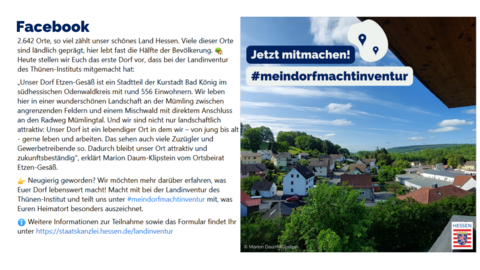 Facebook-Post von Dienstag, 30. Mai 2023 um 18:45