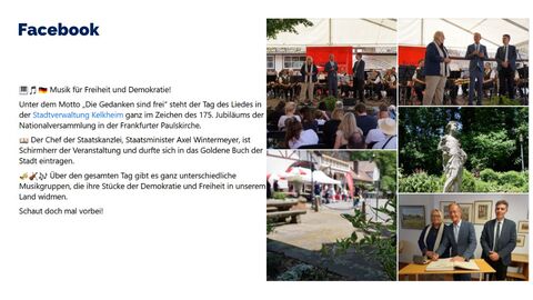 Facebook-Post von Sonntag, 04. Juni 2023 um 18:03