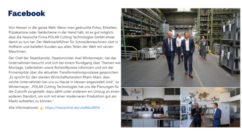 Facebook-Post vom 07. Juli 2023