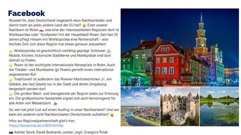 Facebook-Post vom 7. August 2023