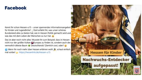 Facebook-Post vom 12. August 2023