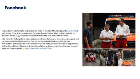 Facebook-Post vom 22. August 2023