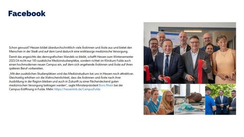 Facebook-Post vom 24. August 2023