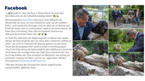 Facebook-Post vom 28. August 2023