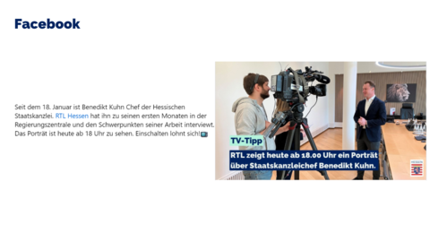 Facebook-Post vom 15. April 2024