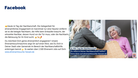 Facebook-Post von Freitag, 31. Mai 2024 um 07:30