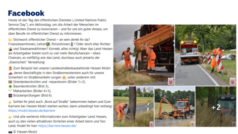 Facebook-Post vom 23. Juni 2024