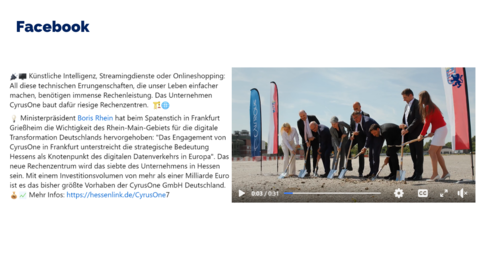 Facebook-Post vom 18. Juli 2024