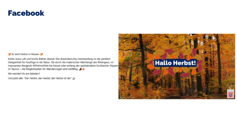 Facebook-Post vom 22. September 2024