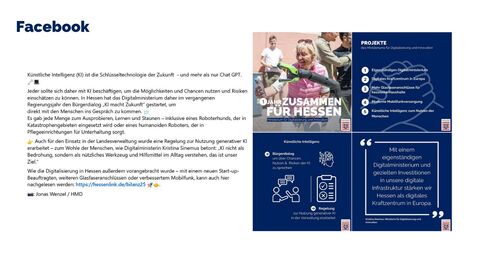 Facebook Post vom 25. Januar 2025