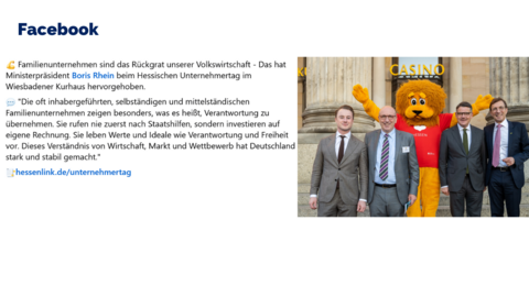 Facebook Post vom 30. Oktober 2024