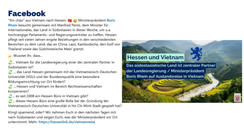 Facebook Post vom 27. November 2024