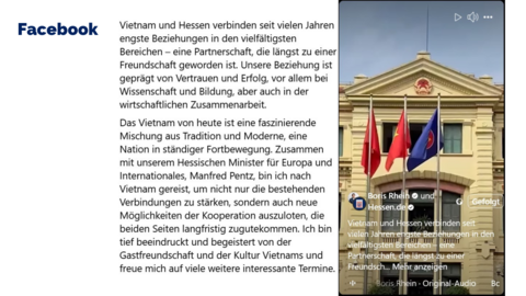 Facebook Post vom 28. November 2024