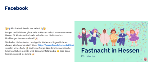 Facebook-Post vom 28. Februar 2025