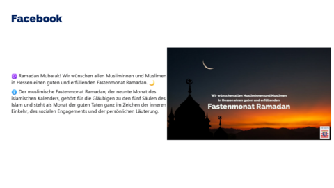 Facebook-Post vom 28. Februar 2025